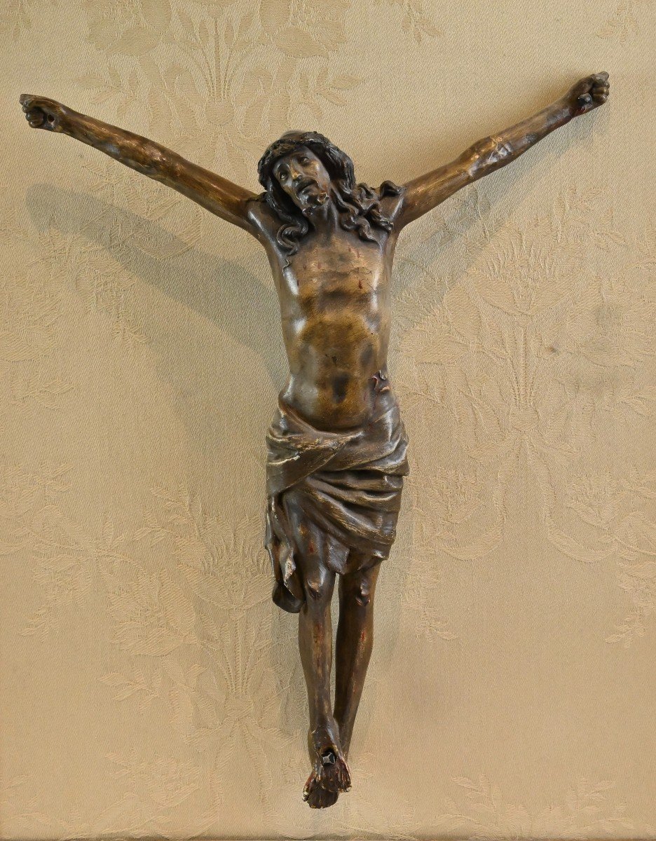 Christ In Wood - Italy 18th Century-photo-2